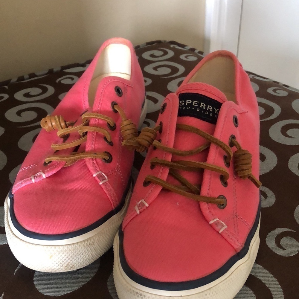 Pink Sperrys size 7.5 - Picture 2 of 6